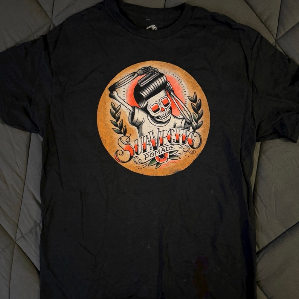 Suavecito Black Graphic T-Shirt